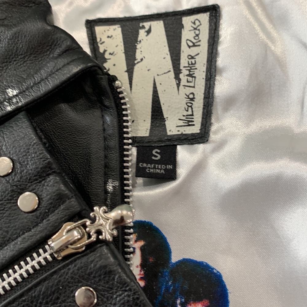 Wilson Leather Rocks The Who Jacket - Picture 5 of 9